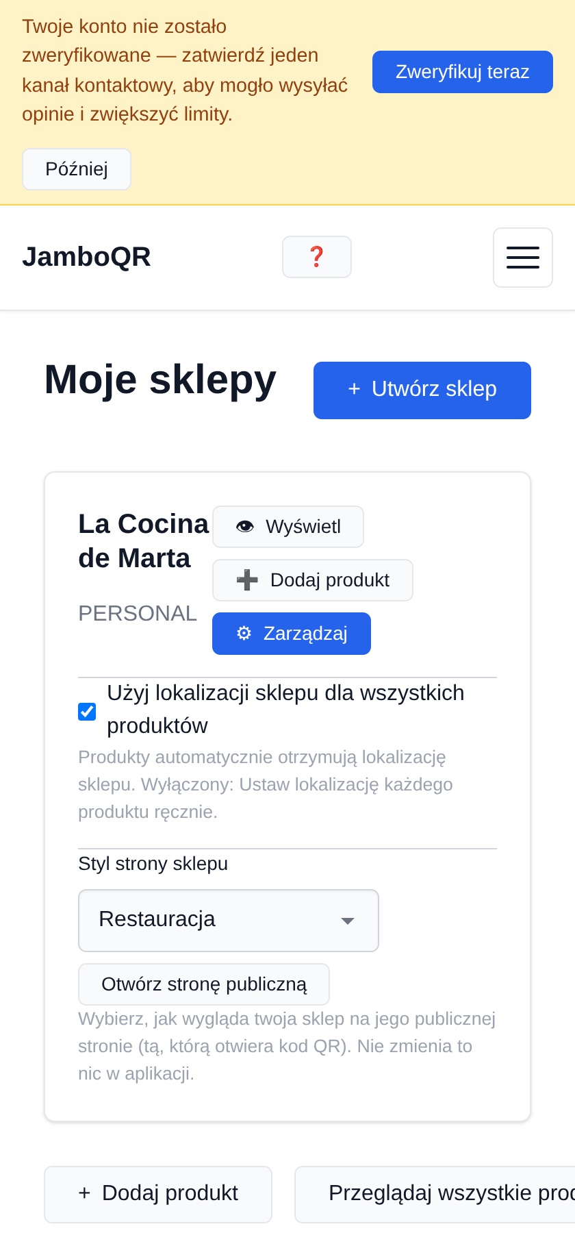 Załóż konto: konto i sklep w pięć minut Twój sklep już istnieje