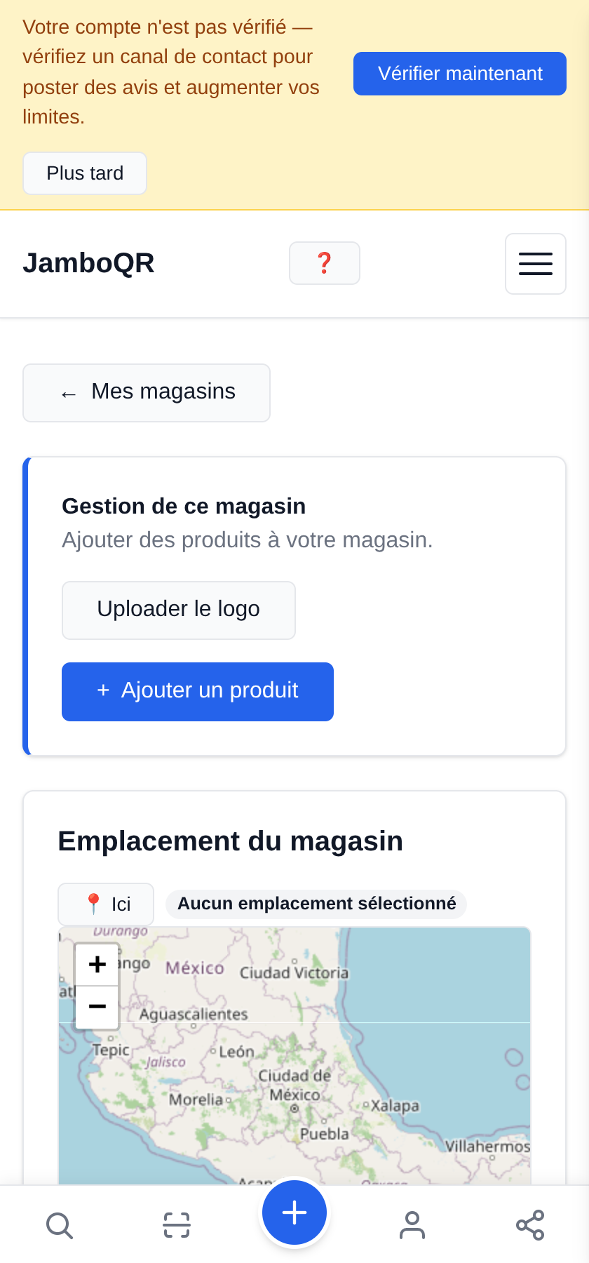 Ajoutez votre nom et vos horaires