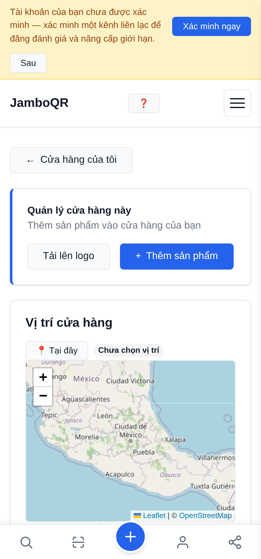 Đăng ký: tài khoản và cửa hàng của bạn trong năm phút Đặt tên và giờ giấc của bạn