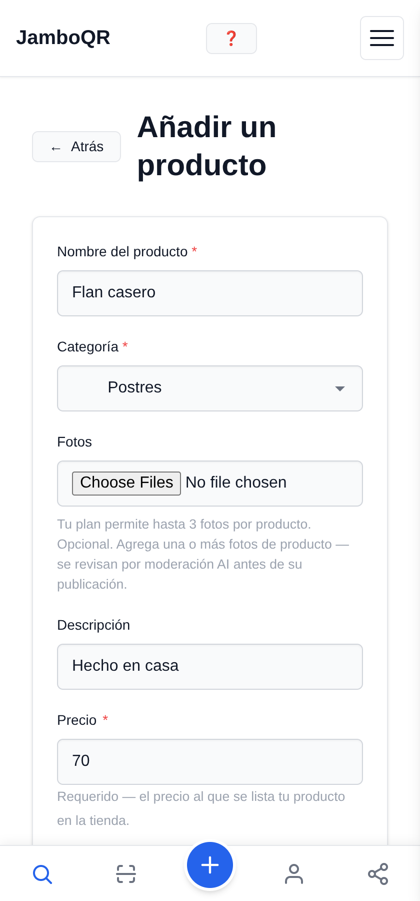 Añade otro, en otra sección