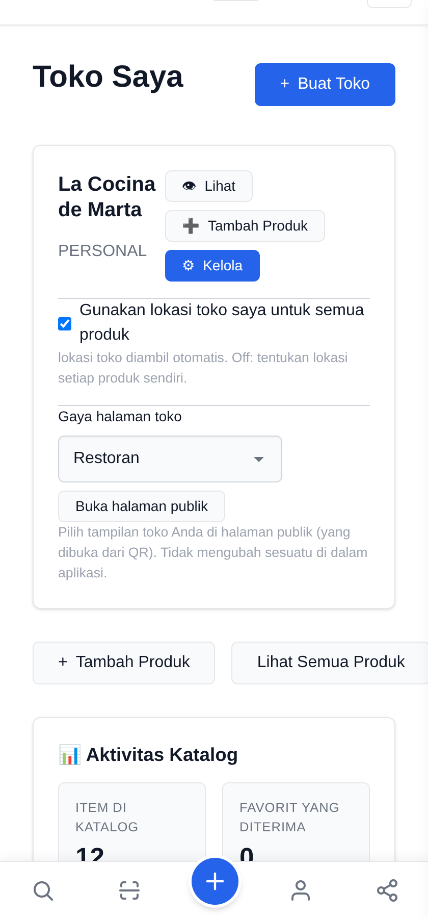 Pasang menu restoran Anda di sebuah kode QR, gratis Pilih gaya Restoran