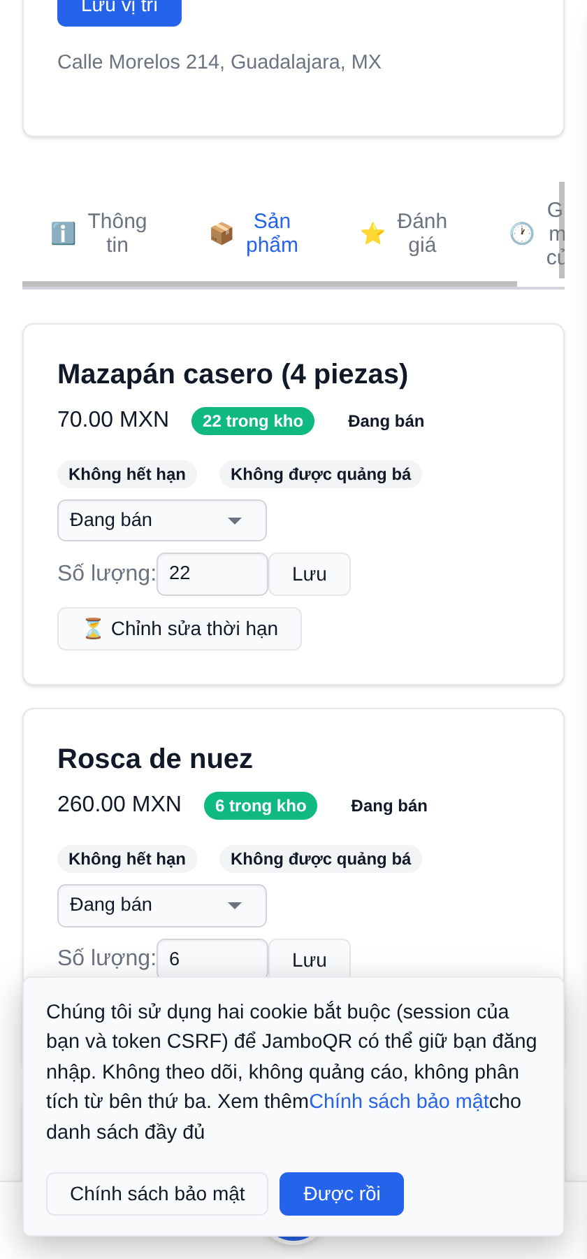 Bán bánh nhà làm: bánh kem, bánh quy và mứt kẹo Một tháng đăng, gia hạn được