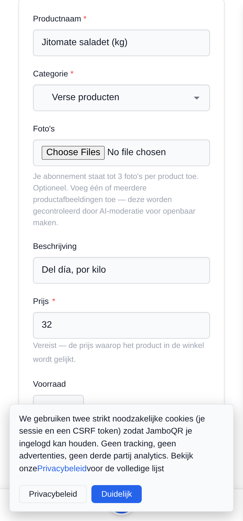 Mijn mobiele winkel: één kraam, elke dag een andere plek Zet erin wat je vandaag bij je hebt