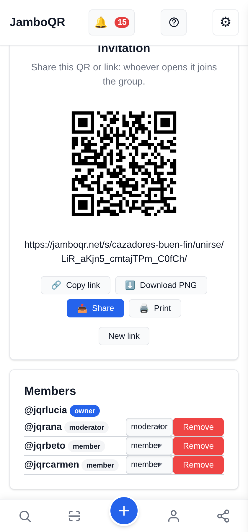 Buen Fin with JamboQR: hunt real deals as a group Invite your people with a QR