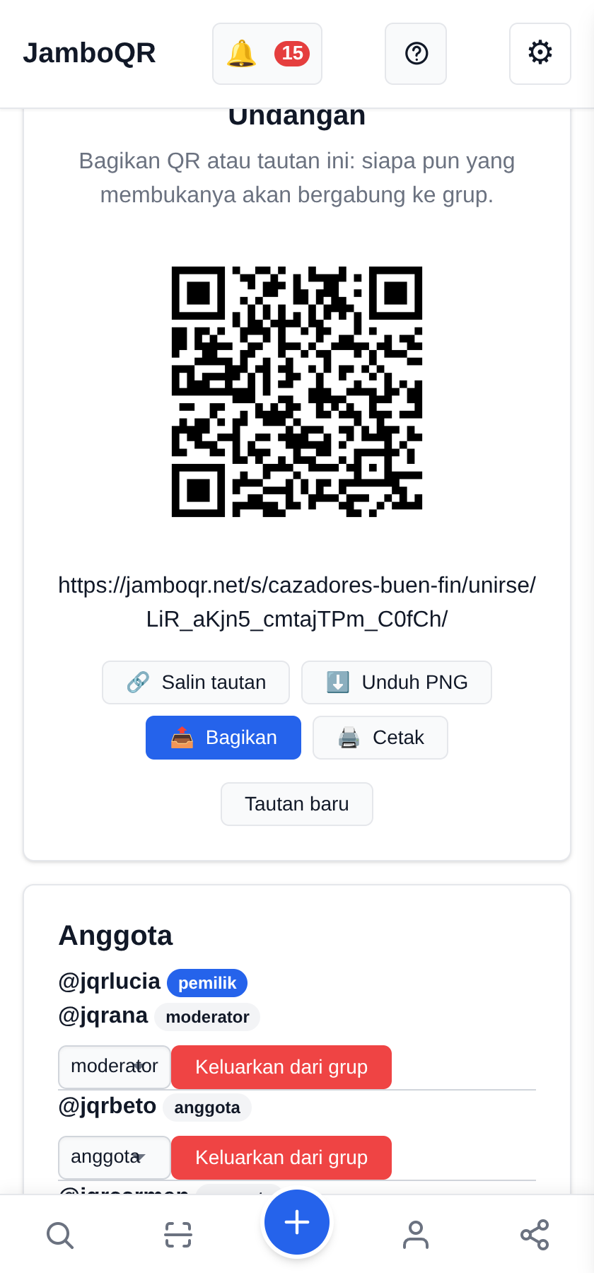 Buen Fin bersama JamboQR: berburu penawaran asli bareng-bareng Undang orang-orangmu dengan QR