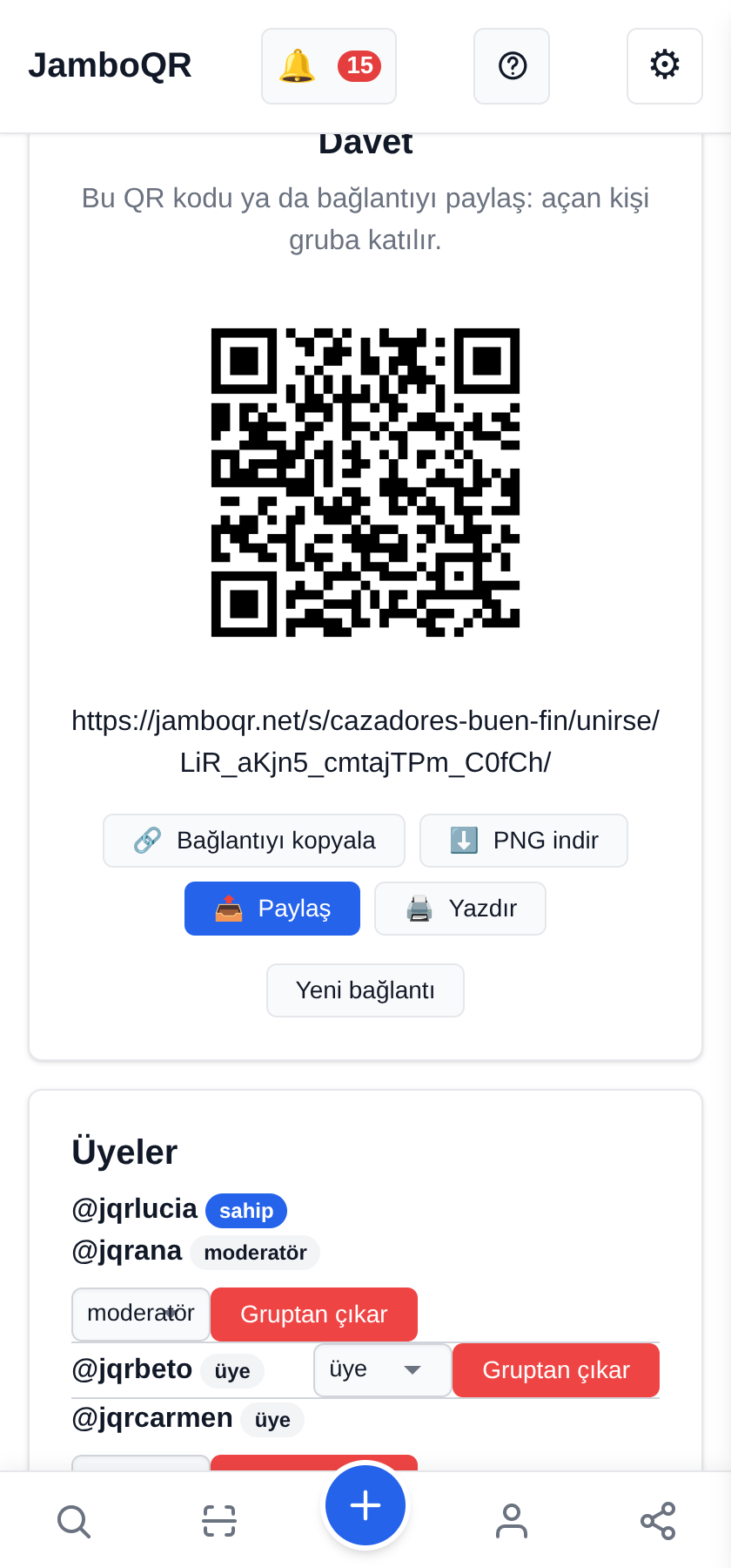 JamboQR ile Buen Fin: gerçek fırsatları birlikte avlayın İnsanlarınızı bir QR ile davet edin