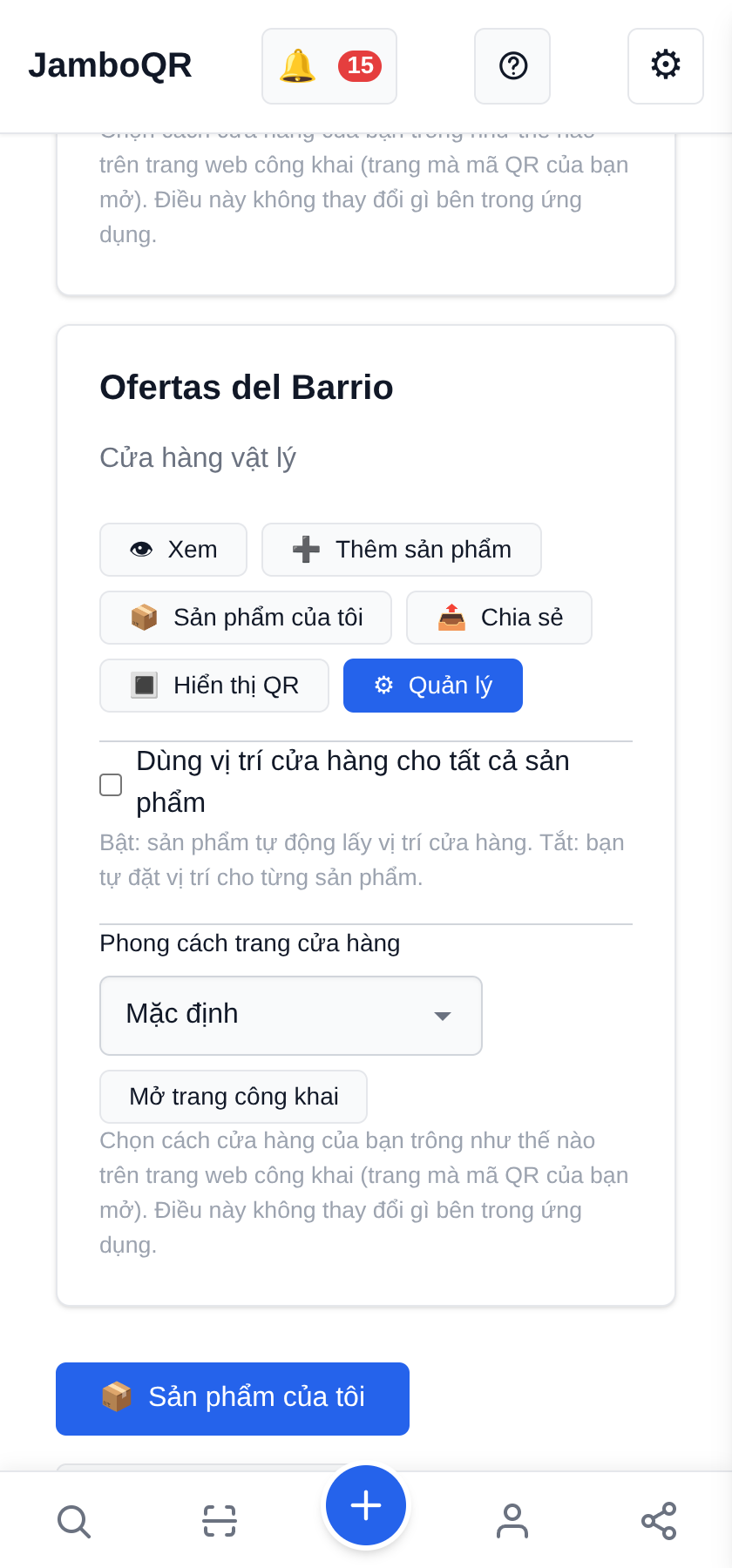 Lập câu lạc bộ ưu đãi với hàng xóm Mỗi ưu đãi một địa điểm