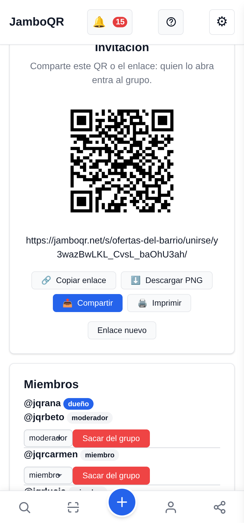 La invitación: un QR para la colonia