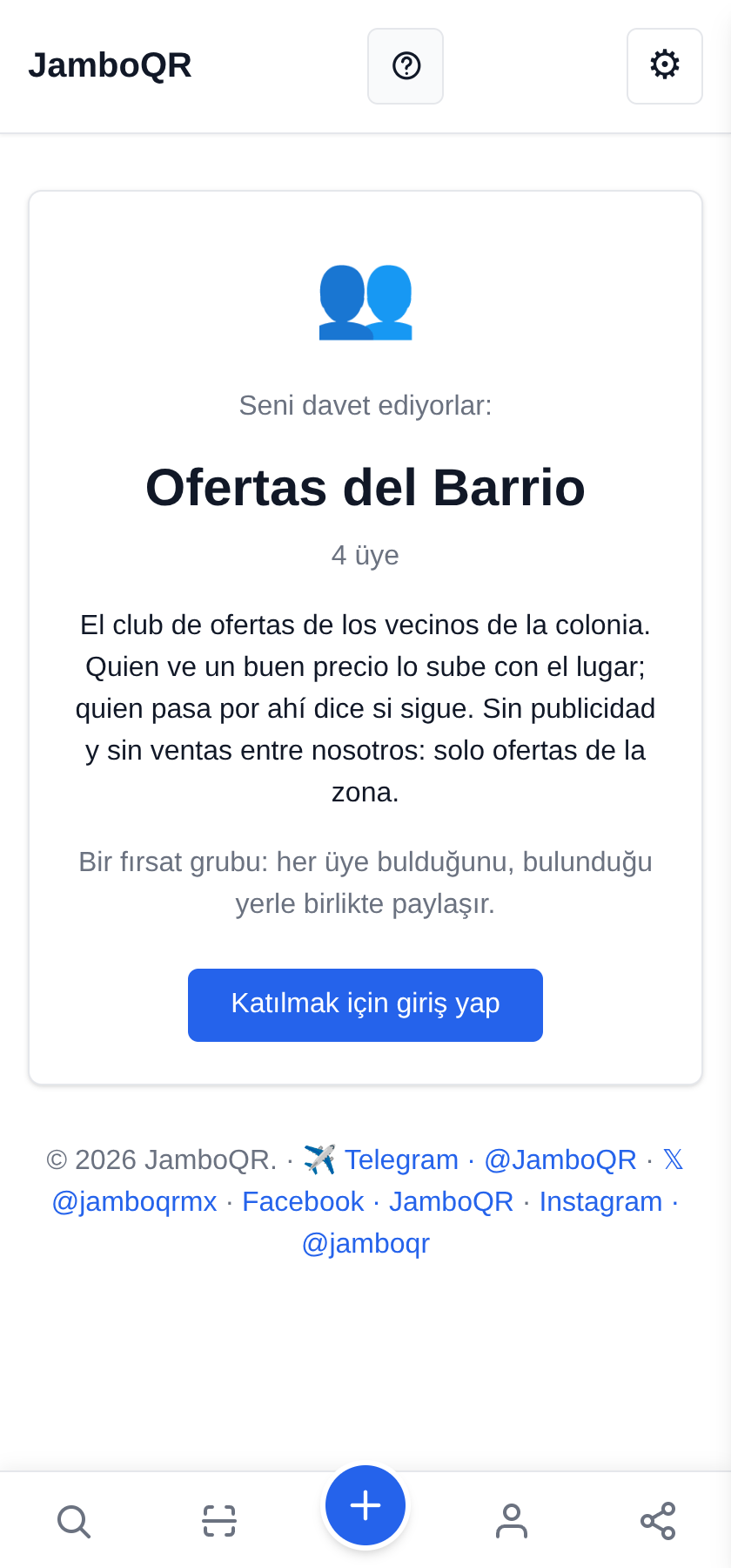 QR'ı tarayan komşunun gördüğü