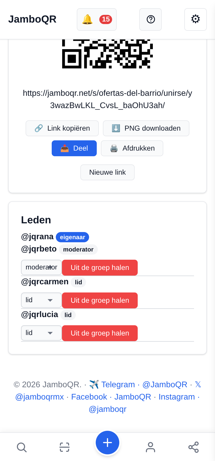 Begin een aanbiedingenclub met je buren Leden en moderators