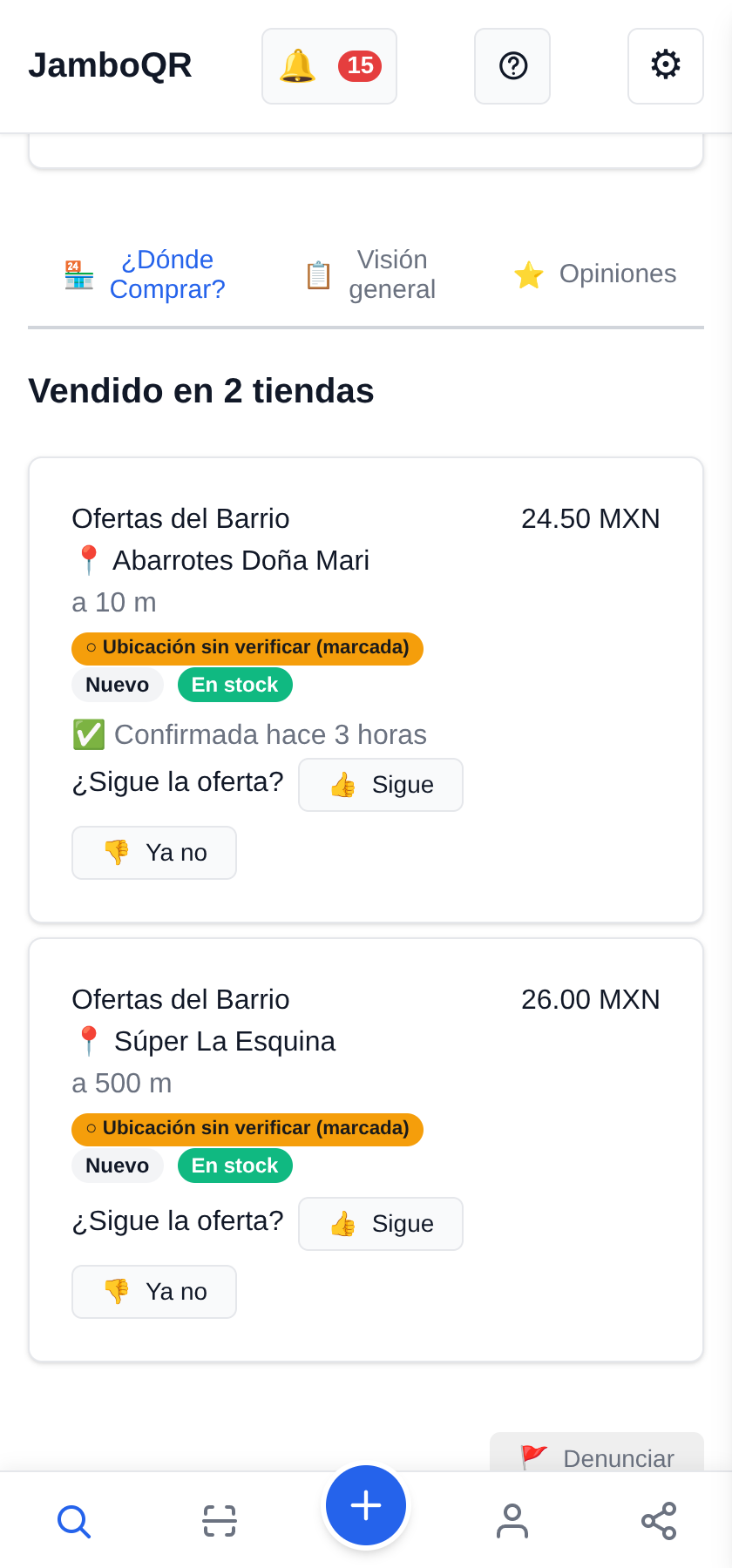 ¿Sigue la oferta? Lo dice quien está ahí