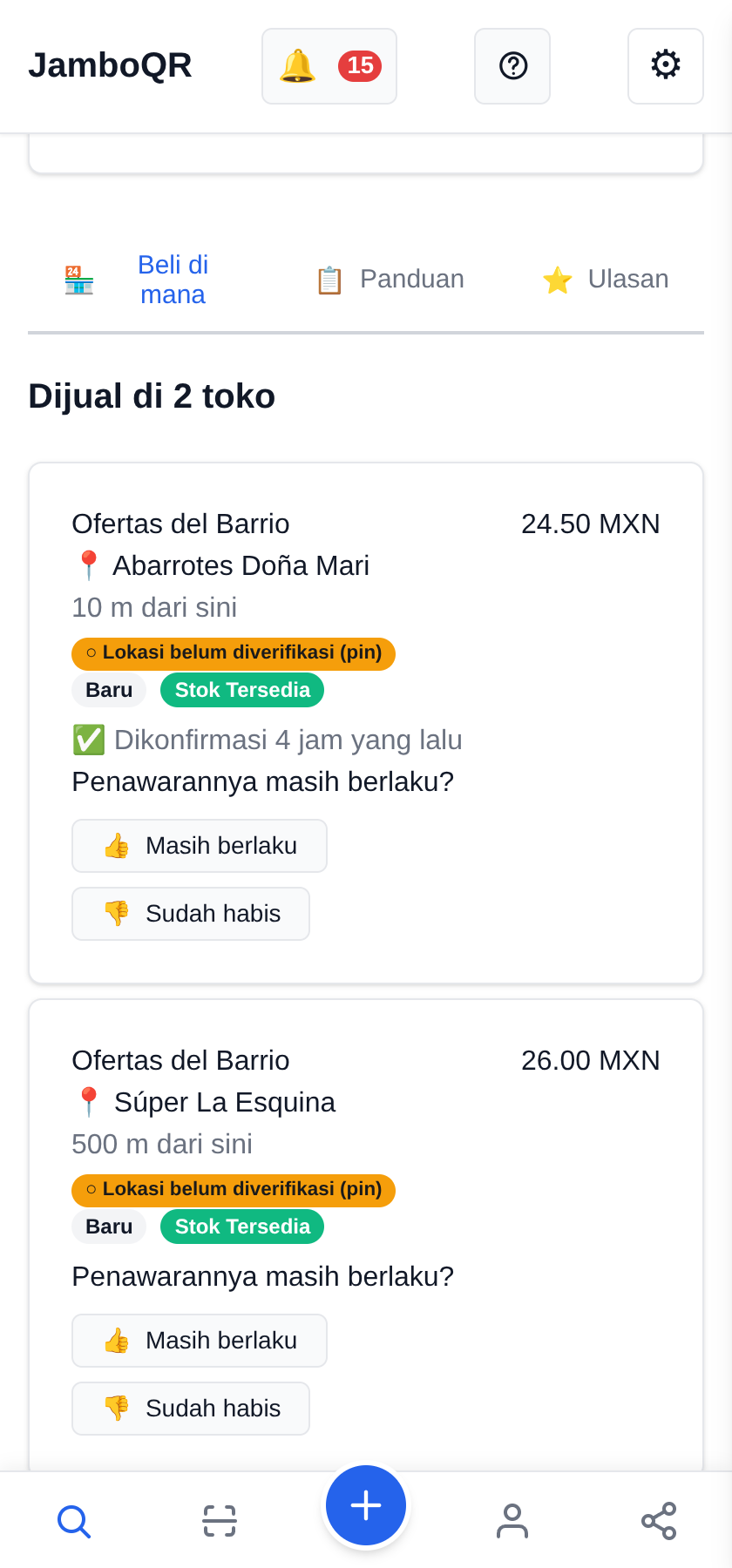 Penawarannya masih berlaku? Yang ada di sana yang bilang