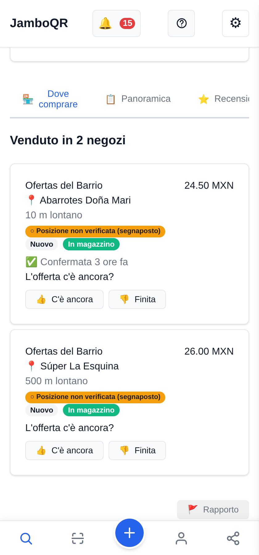 L'offerta c'è ancora? Lo dice chi è lì