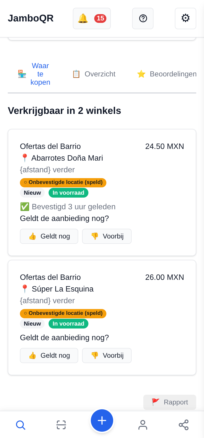 Begin een aanbiedingenclub met je buren Geldt de aanbieding nog? Wie er is, zegt het