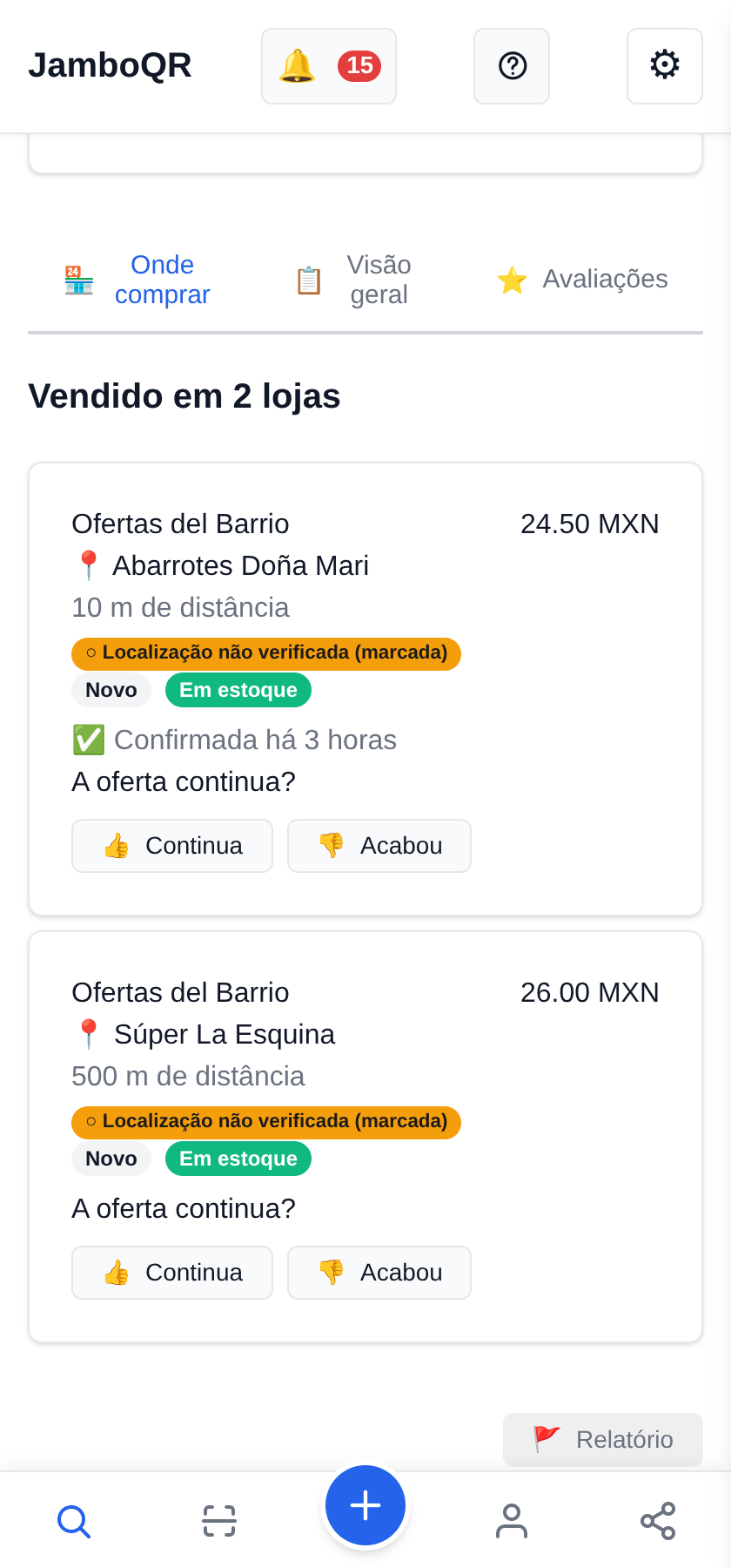 A oferta continua? Quem está lá diz
