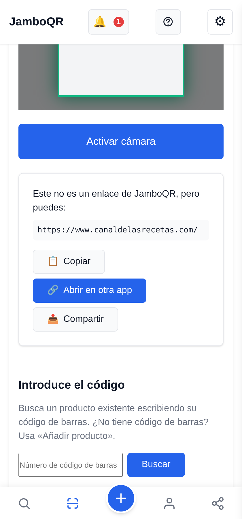 JamboQR: escanea, comparte y muestra lo tuyo con un QR Escanea cualquier QR, no solo los nuestros