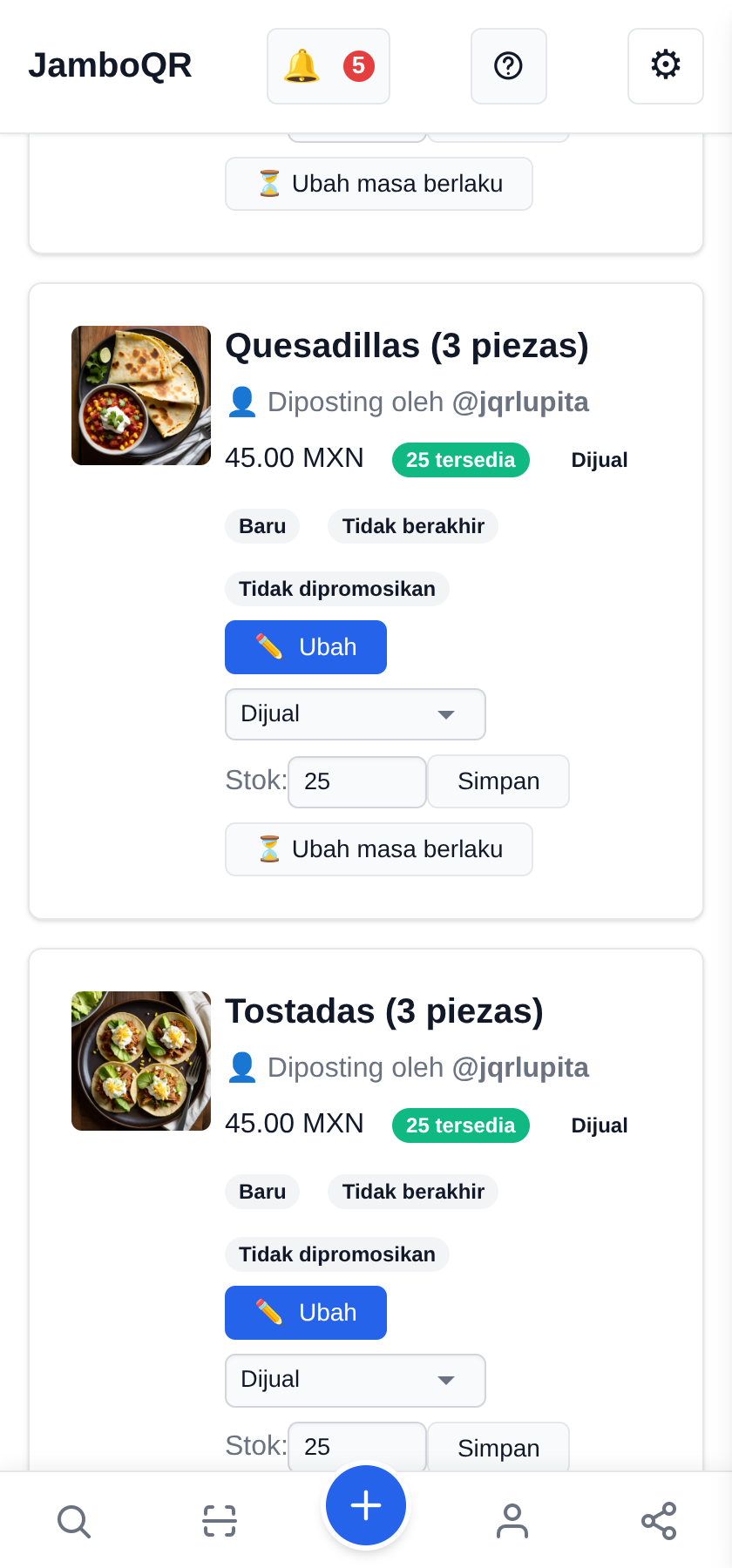 Satu toko untuk beberapa orang: usaha keluarga yang diposting berdua Setiap produk menunjukkan siapa yang mengunggahnya