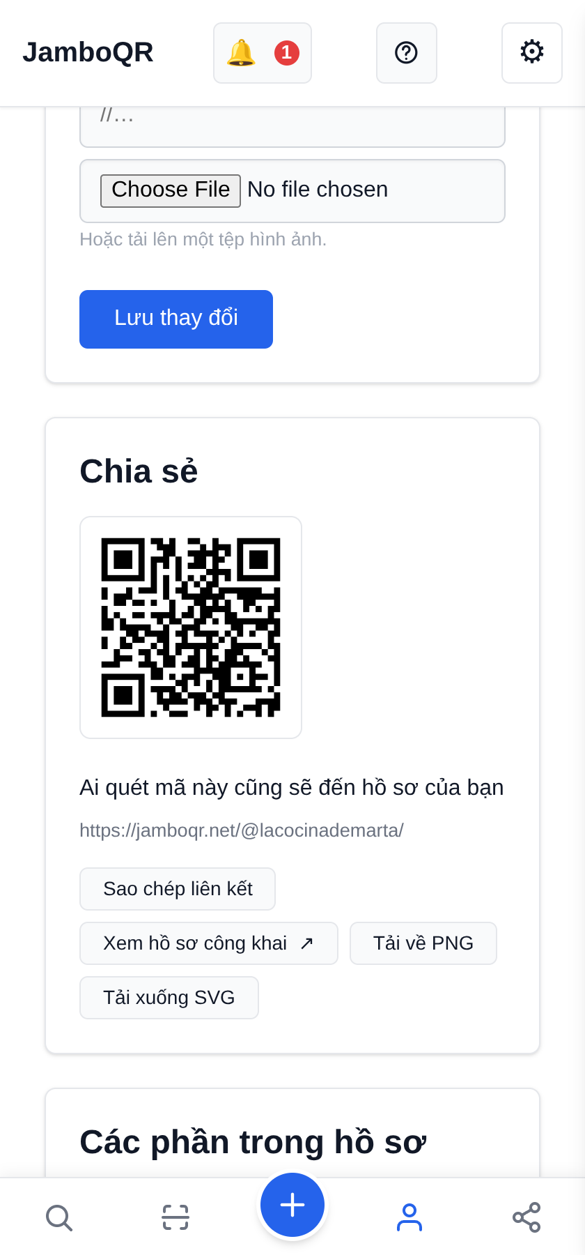 Công khai rồi chia sẻ